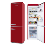 Lodówka ETA Storio 253190030E 192cm Czerwona Retro 300L - 1522782 - zdjęcie 1